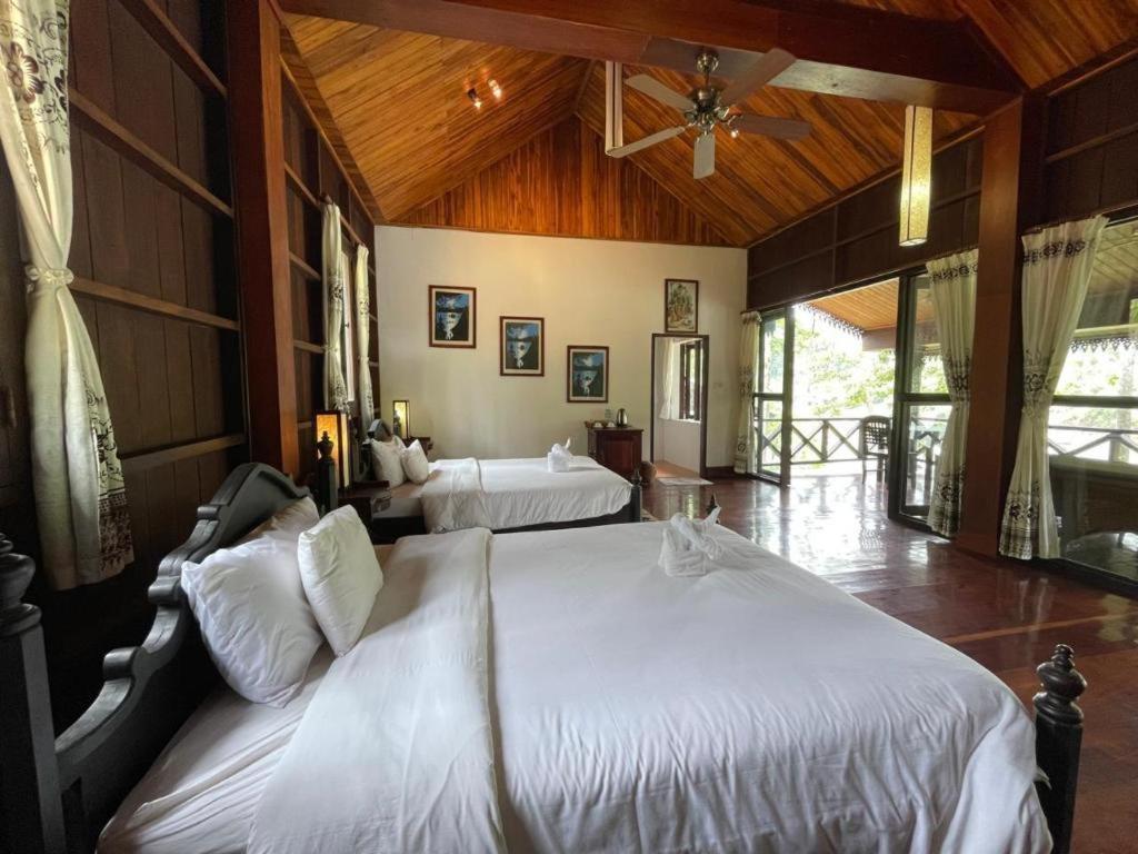 Nam Ou Riverside Resort Ban Vangle Bagian luar foto